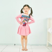 어몽어스 여아용 갤러 9부 원피스