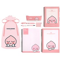 카카오프렌즈 모던st 미니삼각 열공 문구세트, 1세트, 어피치