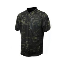 네오 택티컬 남성용 택티컬 카라 반팔 티셔츠 TS-65