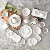 프렐류드 제이드 4인 홈세트 28p, 화이트, 제이드 4인 홈세트 28종