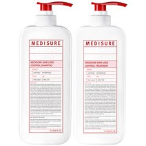 메디슈어 탈모증상완화 샴푸 1000ml + 트리트먼트 1000ml 세트, 1세트