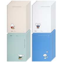 몽구 보바 베이직 노트, 혼합컬러, 40권