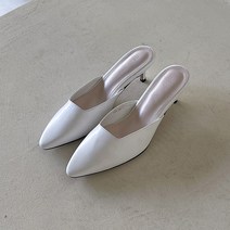 슈가펀 로즈번 스틸레토 슬링백힐 5cm