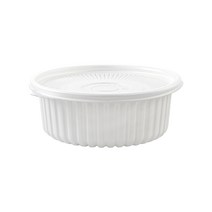 대성기업 DS 220파이 탕 찜용기 소 백색, 1개, 100개입