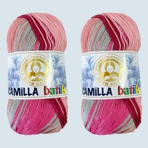 DIKTAS 카밀라 바틱 고급 여름 뜨개실 2p, 116 아메시스트