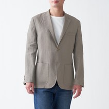 무인양품 남성용 MUJI 프렌치 리넨 재킷 ADC14A1S