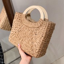 직사각 베이직 숄더백 C_RD_402