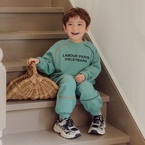 올리반 남아용 루스 쭈리 상하의 세트