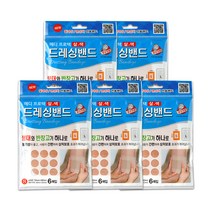 메디코리아 프로텍 드레싱밴드 살구색 6p, 5개