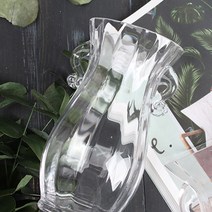 앤틱 손잡이 유리 화병