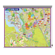 서수원 재개발 개발계획도 롤스크린, 한수오