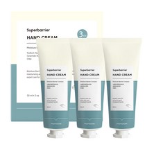 모모쏘우 슈퍼배리어 철벽 핸드크림, 3개, 50ml