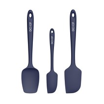 데일리셰프 실리콘 스파츌라 3종 세트, 미드나잇블루, 1세트