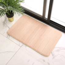 재미존 퍼니컴퍼니 메모리폼 극세사 발매트, 베이지