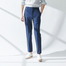 흄 남성용 밴딩 테이퍼드핏 슬랙스