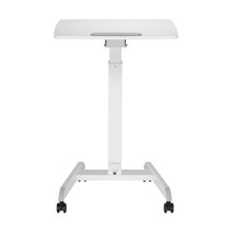 카멜마운트 각도조절형 이동식 스탠드 데스크 MD-1W, 화이트