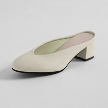 착한구두 여성용 필링 라운드 미들힐 뮬 MLLTR1e140