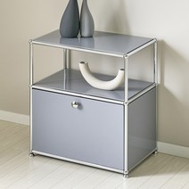 보니타 모듈 2단 630거실장 YJ-P705, 그레이