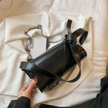 랩스타일 레더 크로스 미니백