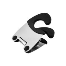 행복비전 냄비 고정 조리도구 거치대, 블랙, 1개