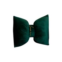 통통 리본 레터링 소파쿠션, 그린