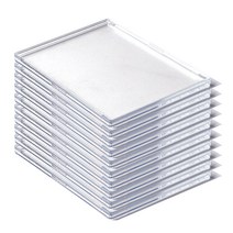 PYP 미니스냅 아크릴 카드 케이스, 10개, 투명