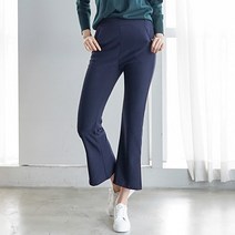 토마토팩토리 여성용 세상편한 트임 부츠컷 팬츠