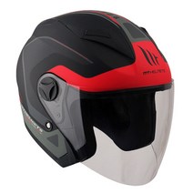 MTHELMETS BOULEVARD 헬멧, CROSSROAD BLACK + RED