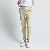 카이아크만 여성용 테이퍼드핏 컬러 팬츠