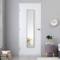 데코퍼니쳐 심플리 문걸이 전신거울 300 x 1500 mm, 메이플