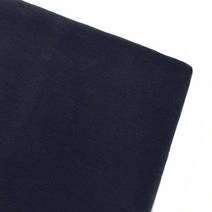 면 100퍼센트 고밀도 트윌 대폭 인터록 마감 원단, 42 네이비