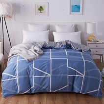 마켓A 이머츄어 양면 이불커버, TYPE11(블루)