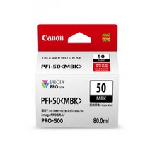 캐논 잉크 PFI-50MBK, 매트블랙, 1개