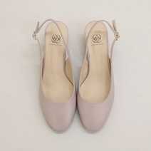 분홍코끼리 쫀득몰드창 포에버 슬링백힐 6cm