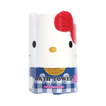 TODR1 입체캐릭터 극세사 비치타올, 헬로키티, 1개