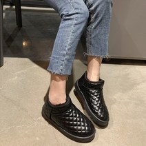 여성용 겨울 털안감 패딩 숏부츠 sn680