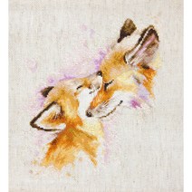 십자수패키지 Luca S Foxes B2312, 혼합색상, 1세트