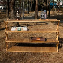 밴프 와이트100 우드쉘프 NL283, 우드, 4단