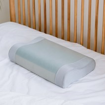 조우니 여름 3D 매쉬 쿨젤 메모리폼 꿀잠 베개, 그레이, 1개