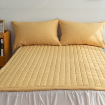 지베딩 모닝 M2 마이크로화이바100 침대패드 겸 카페트, 머스타드