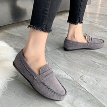 여성용 헬로슈즈 털단화 모카신 HS-2140