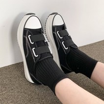 라블 밴딩 키높이 통굽 스니커즈 4.5cm