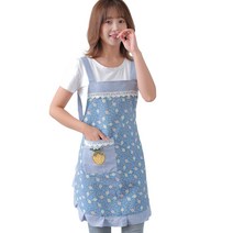 로즈파인 방수 앞치마, 블루, 1개