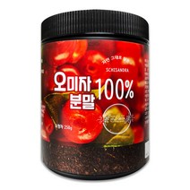 헬로우그린 오미자 분말 가루 통, 250g, 1개