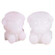 이홈베이킹 실리콘 곰돌이 얼음틀 아기곰 + 엄마곰 세트, 1세트