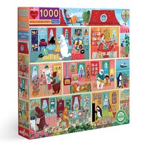 이부 코알라 하우스 파티 직소퍼즐, 혼합색상, 1000피스