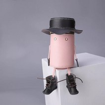 Rogar 카우보이 핸드메이드 봉제 크로스백 DIY 세트, 1세트, 핑크