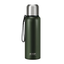 KEEP 캠핑 스텐 슬림 트래블 보틀 텀블러, 카키, 800ml