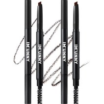 아임유니 스타일링 아이브로우 펜슬 0.35g, 01 흑갈색, 2개