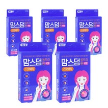 네오 맘스덤 울트라씬 베벨 원형 여드름 스팟패치, 60개입, 5개